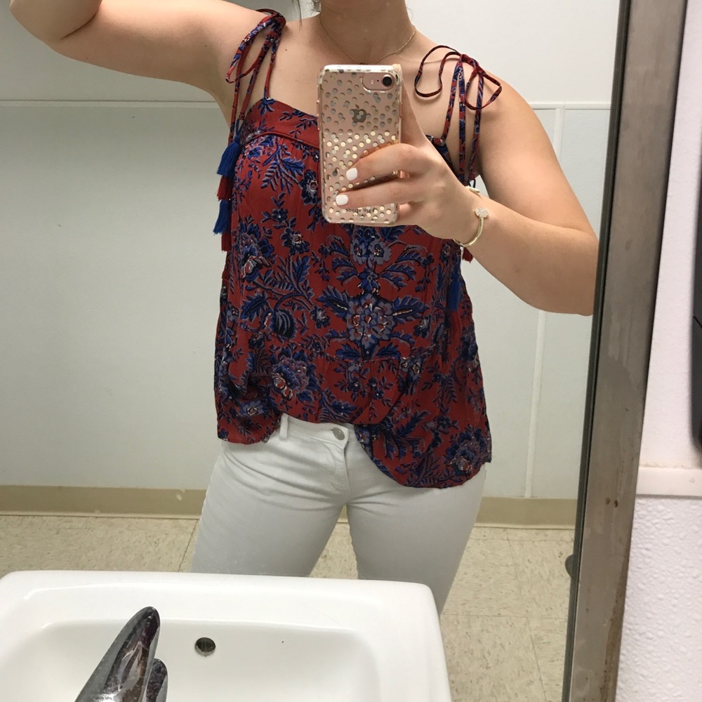 SIZE S, LOFT STRAPPY TANK TOP
